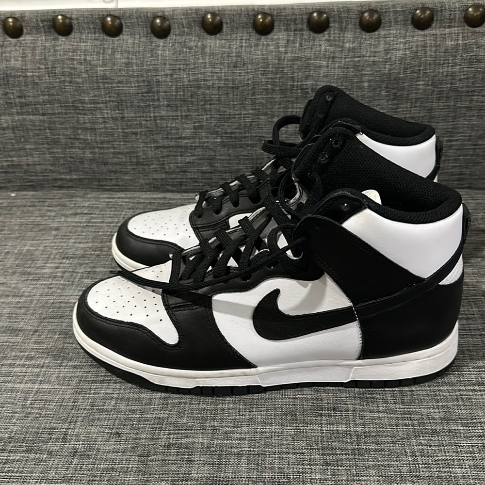 Nike panda dunk high top